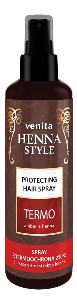 Henna Style Termo Spray spray do stylizacji włosów z termoochroną