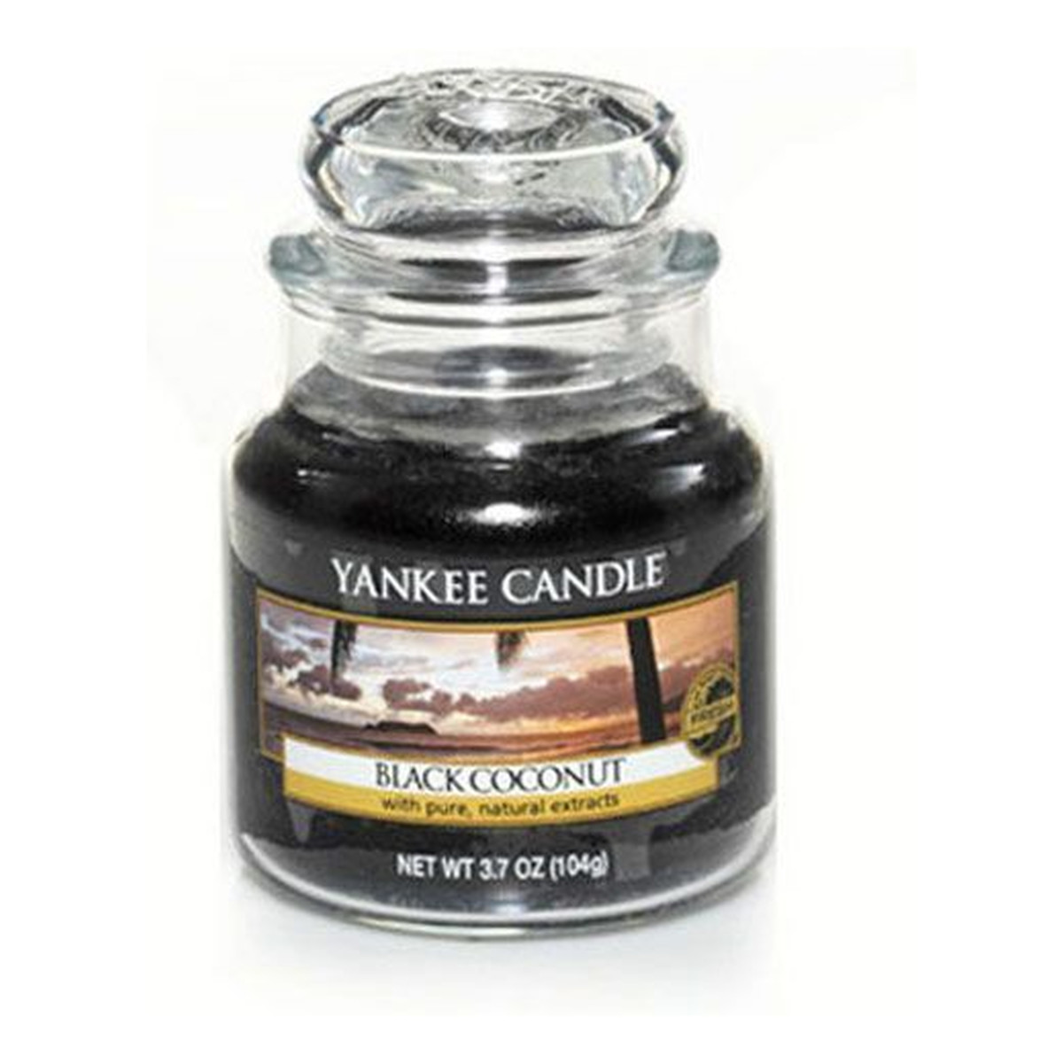 Yankee Candle Small Jar mała świeczka zapachowa Black Coconut 104g