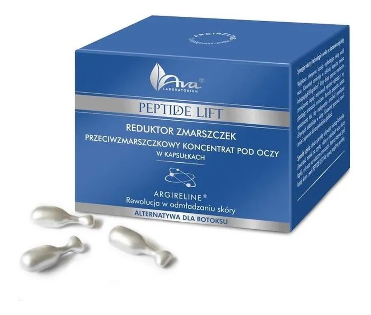 Peptide lift reduktor zmarszczek koncentrat pod oczy w kapsułkach 7x