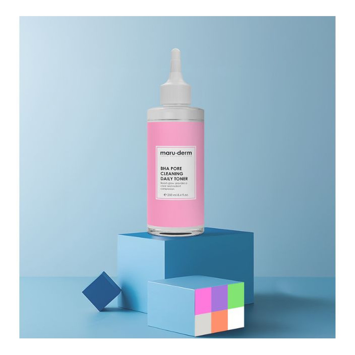 Maru-Derm Tonik do twarzy oczyszczający pory z BHA do codziennego stosowania 250ml