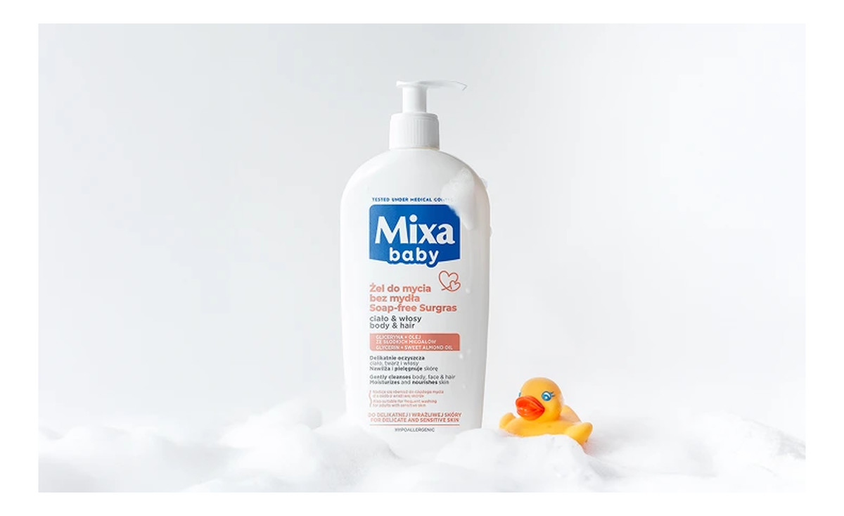 Łagodny Szampon i Płyn Do Kąpieli 2w1