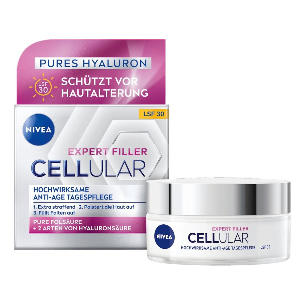 Nivea Cellular Expert Filler SPF 30 Przeciwstarzeniowy krem do twarzy na dzień 50ml