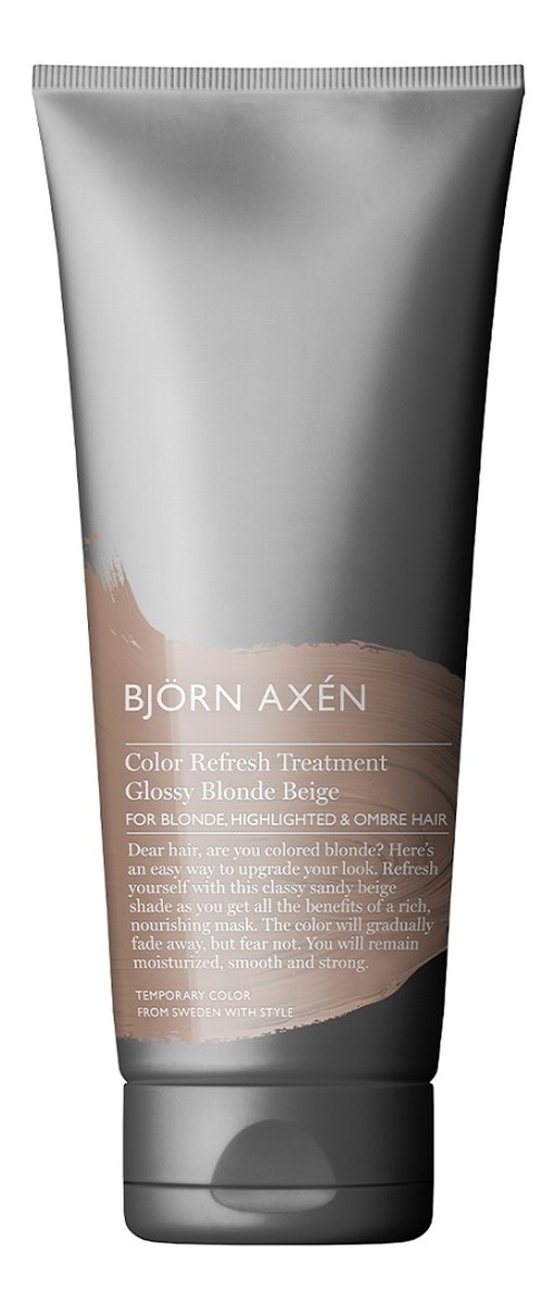 Color refresh treatment kuracja odświeżająca kolor włosów glossy blonde beige