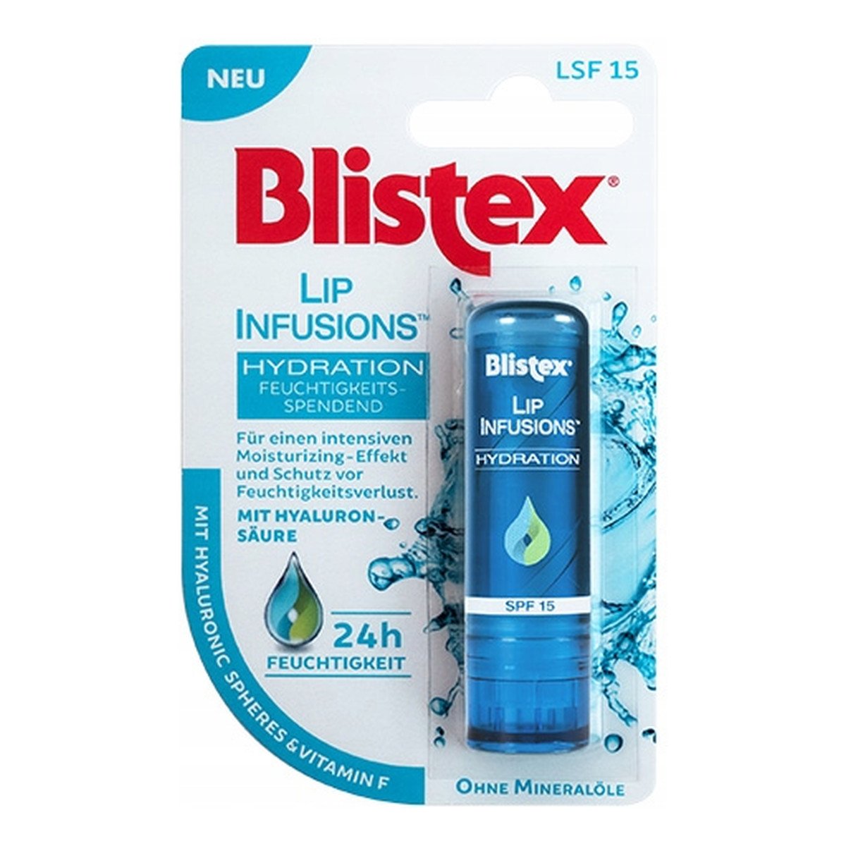 Blistex Lip Infusions Balsam do ust nawilżający SPF15 3g