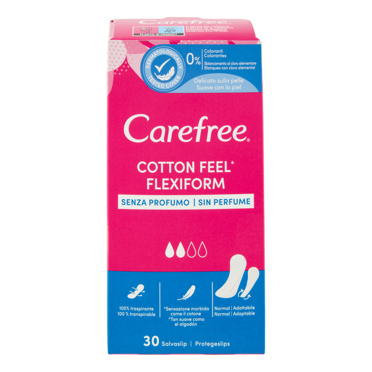 Carefree Flexiform Wkładki higieniczne