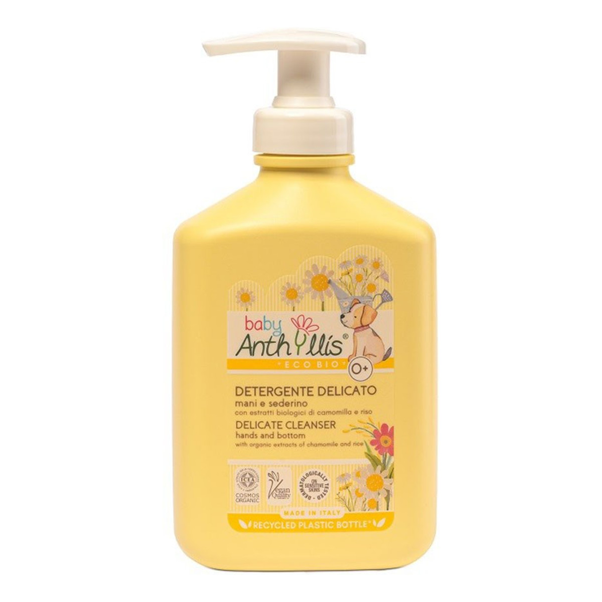 Anthyllis Baby Delikatny płyn do mycia twarzy rąk i higieny intymnej 300ml