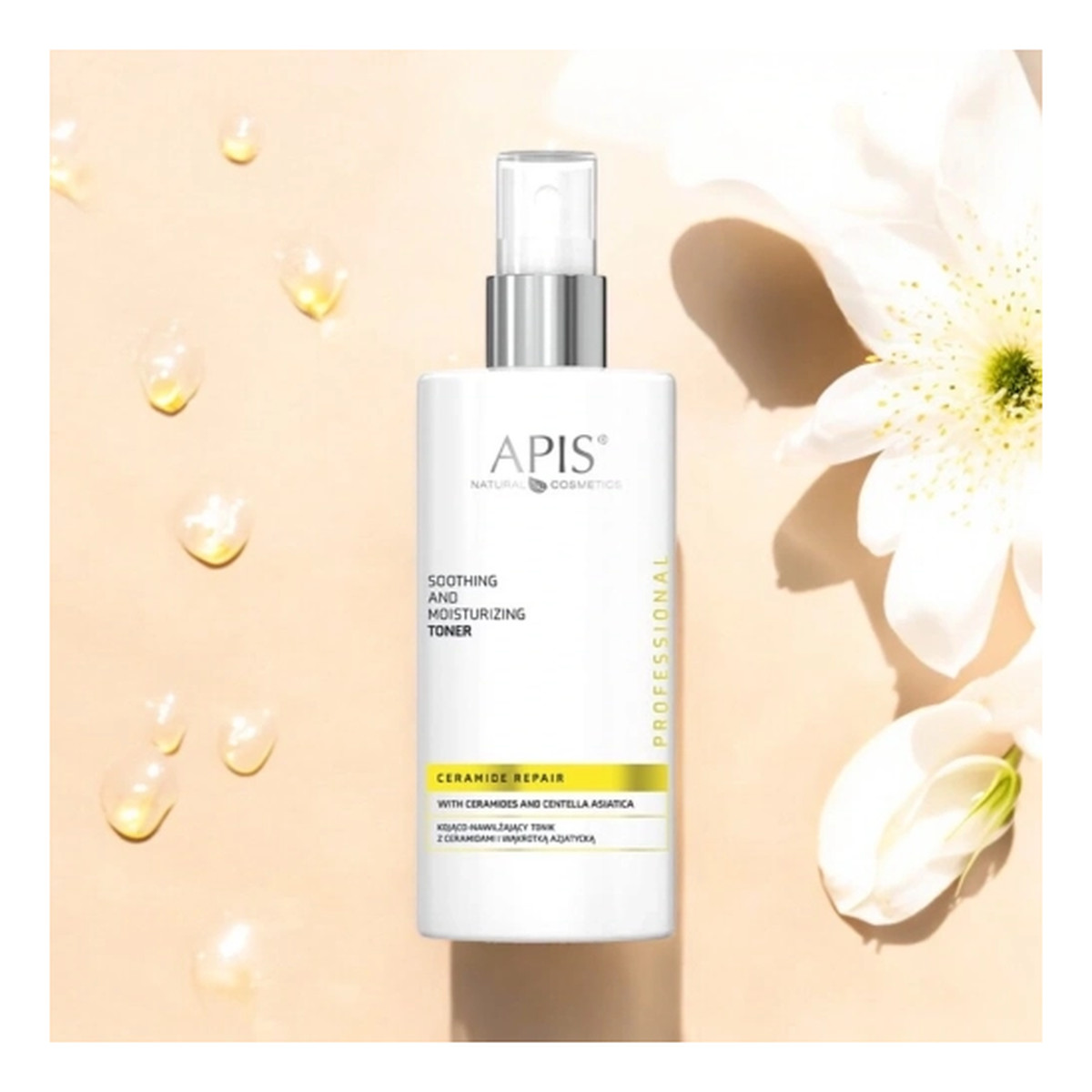 kojąco-nawilżający tonik z ceramidami i wąkrotką azjatycką