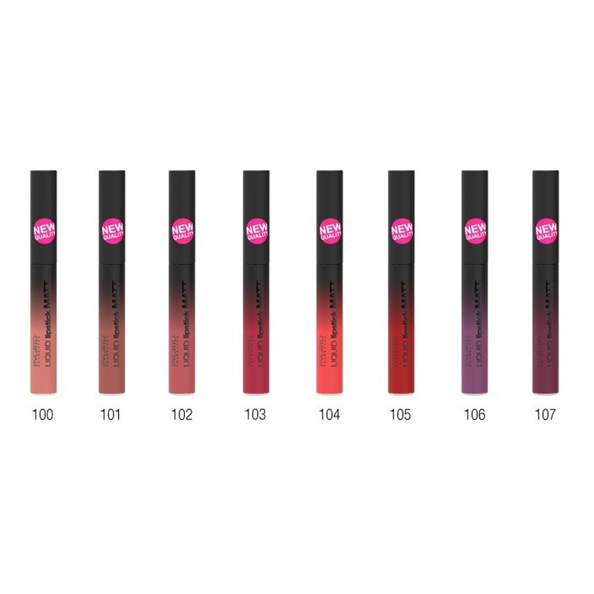 Ingrid Liquid Lipstick Matt Pomadka w płynie matowa 7ml