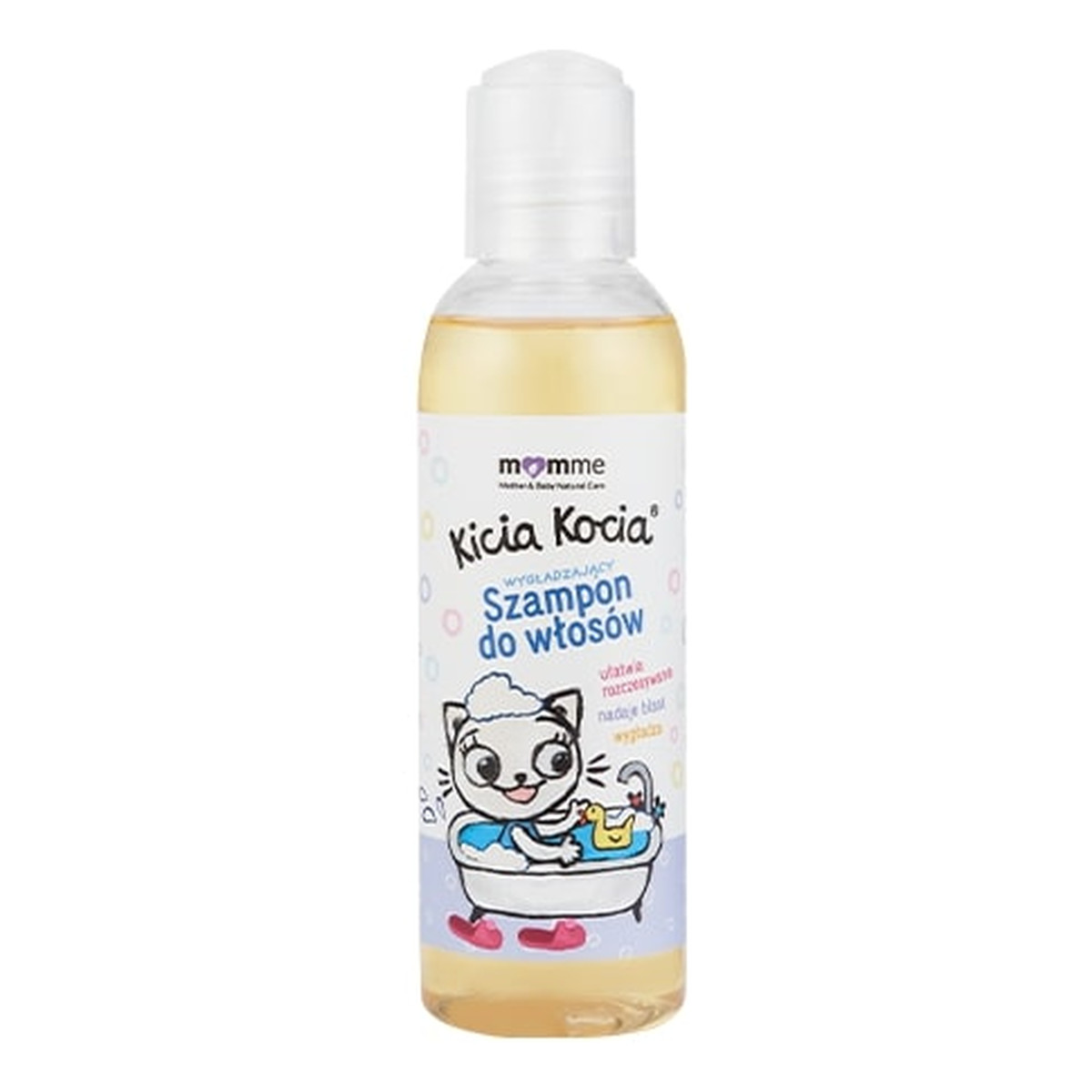 MomMe Mother & Baby Natural Care Kicia Kocia Wygładzający szampon do włosów 150ml