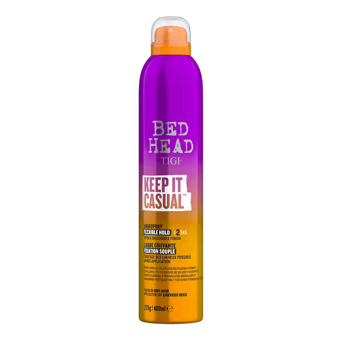 Tigi Bed head keep it casual hairspray utrwalający lakier do włosów 400ml