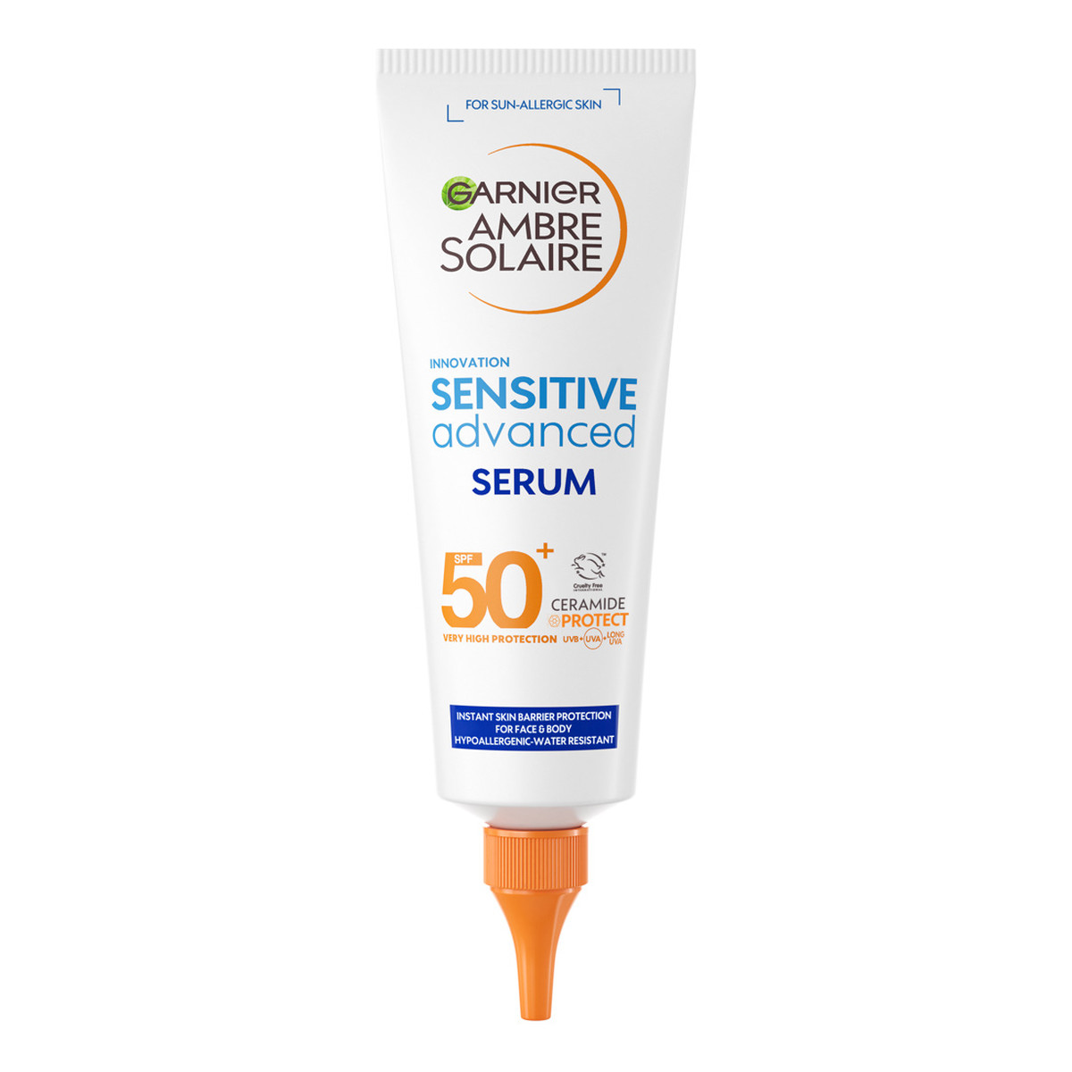 Garnier Ambre solaire sensitive advanced serum do opalania ciała spf50+ 125ml
