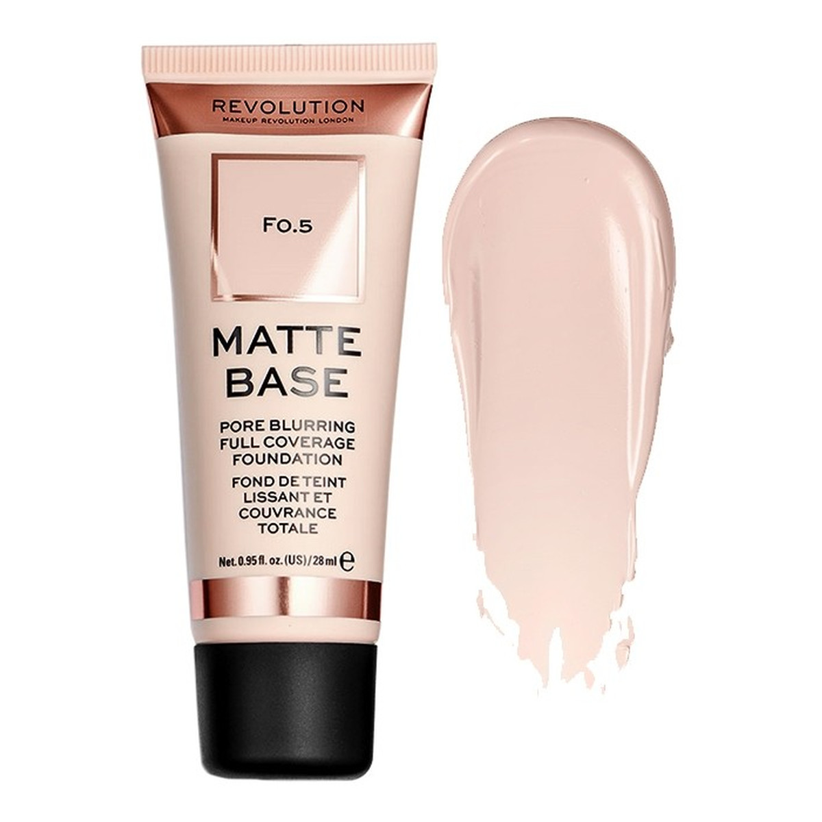 Makeup Revolution Matte Base Podkład Matujący Do Twarzy 28ml