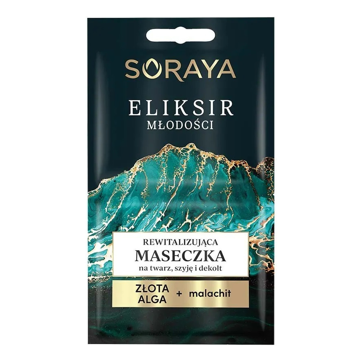 Soraya Eliksir Młodości Rewitalizująca maseczka na twarz szyję i dekolt 2x5ml 10ml