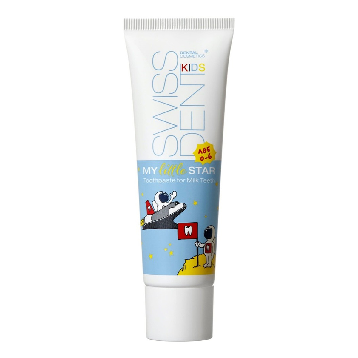 Swissdent Kids My Little Star pasta do zębów dla dzieci od 0-6 lat 50ml