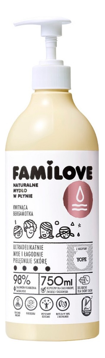 Mydło w płynie kwitnąca bergamotka