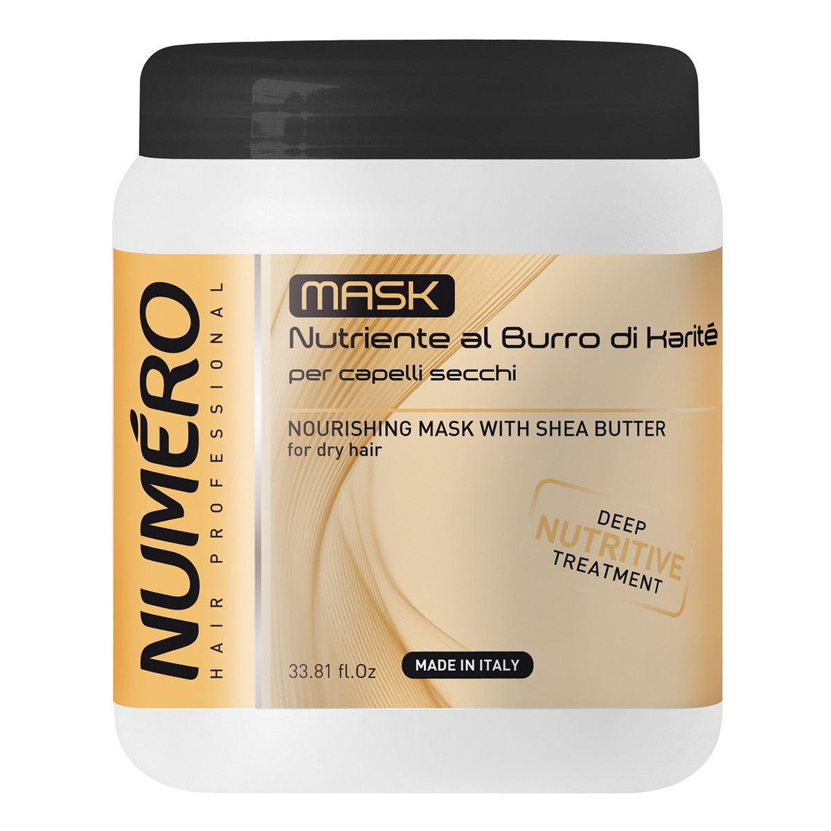 Numero Nourishing Mask With Shea Butter Odżywiająca maska z masłem shea 1000ml