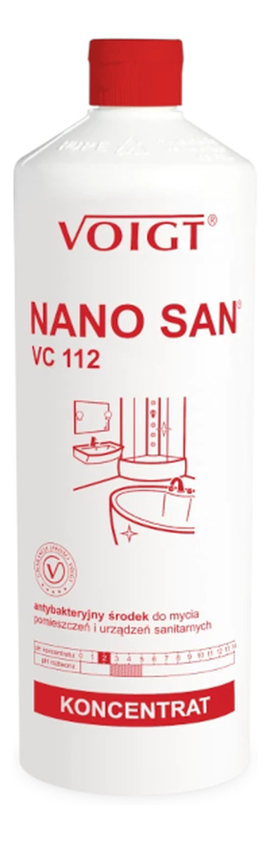 Nano San zapachowy środek do mycia pomieszczeń i urządzeń sanitarnych