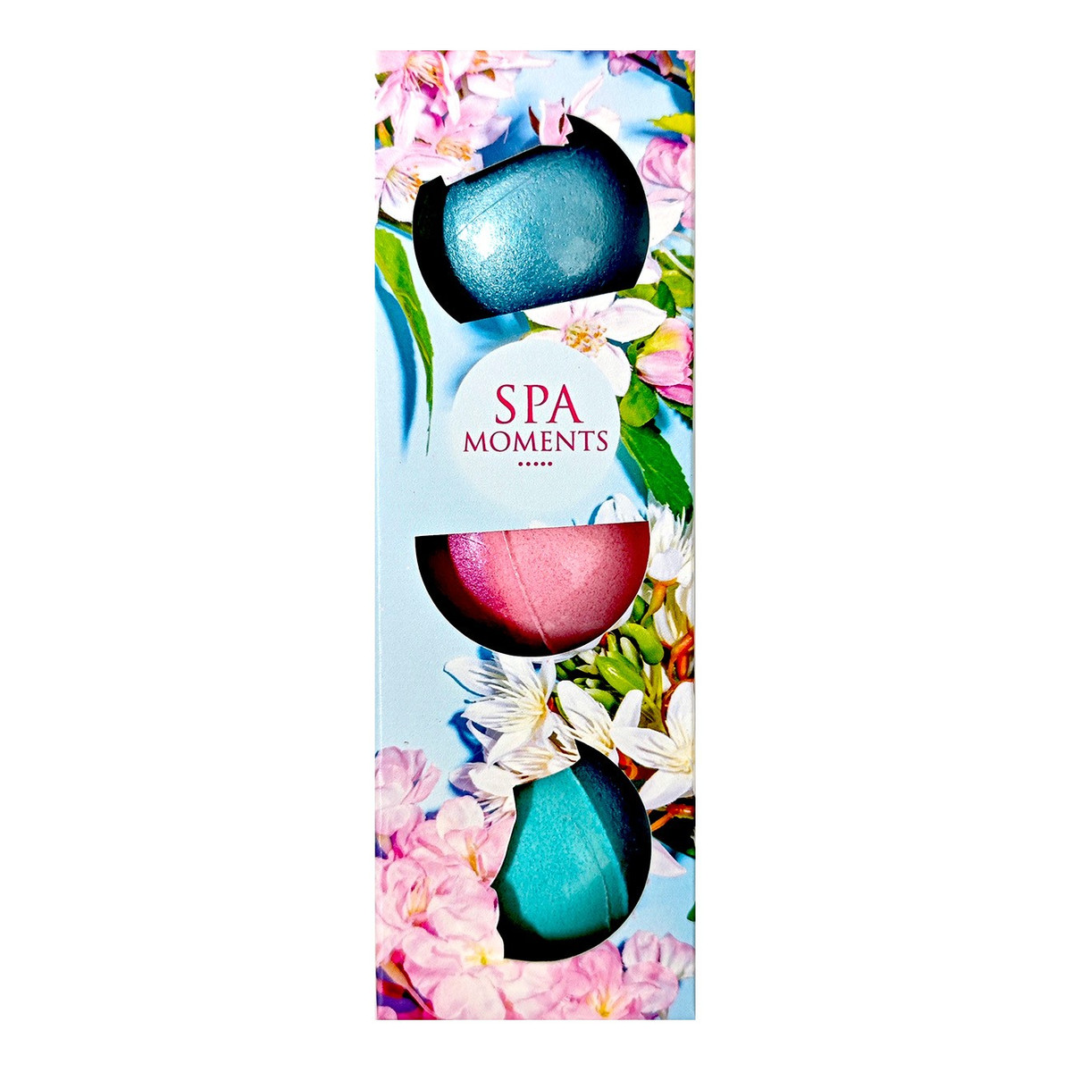 Chlapu Chlap Spa Moments Zestaw kul do kąpieli o zapachu Masła Shea 80g