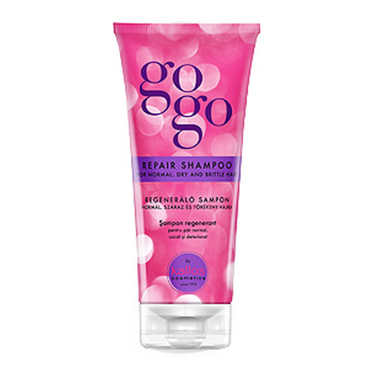 Kallos GoGo Repair Shampoo Szampon wzmacniający strukturę włosa 200ml