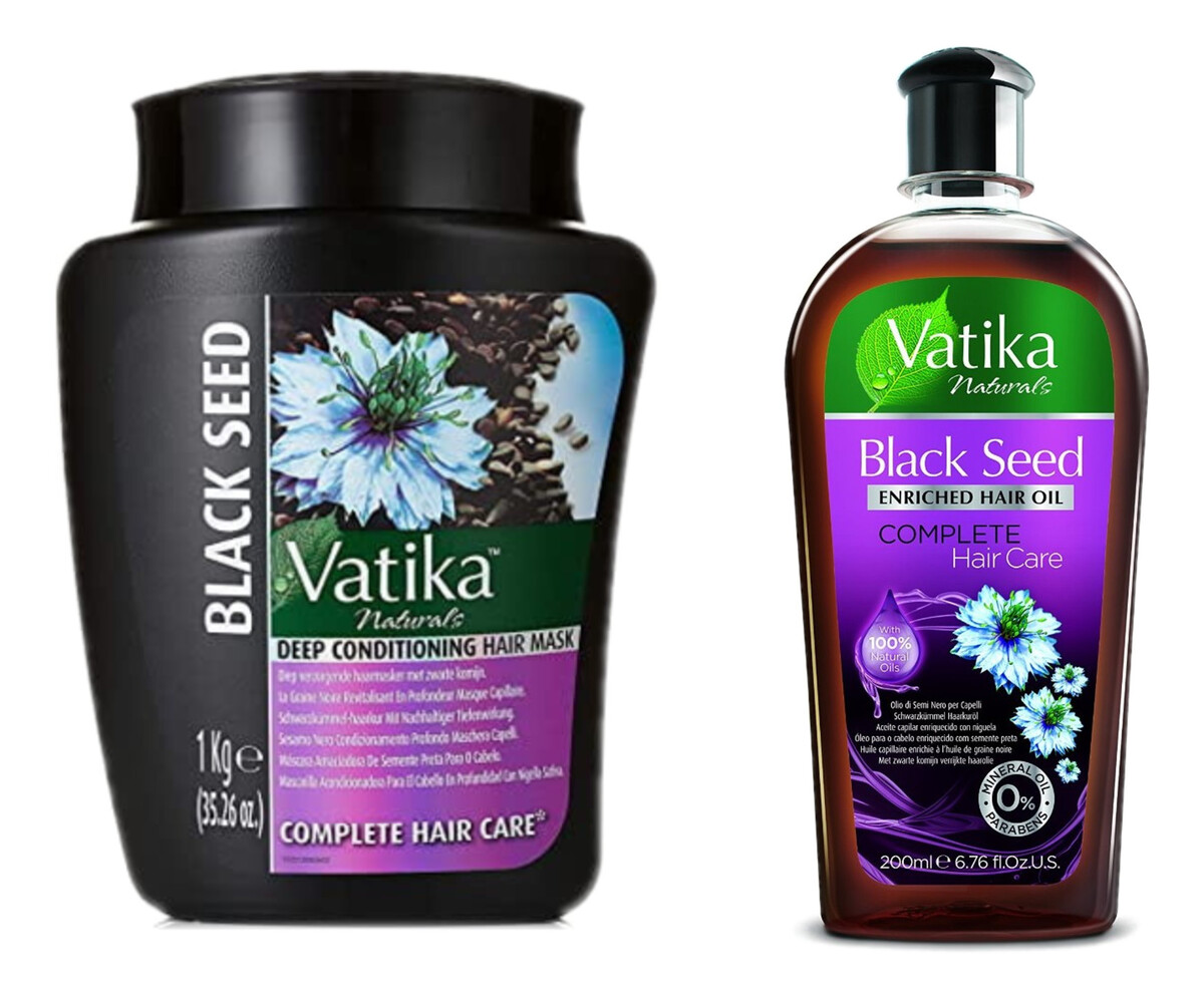 Maska do włosów z czarnuszką + Olejek do włosów