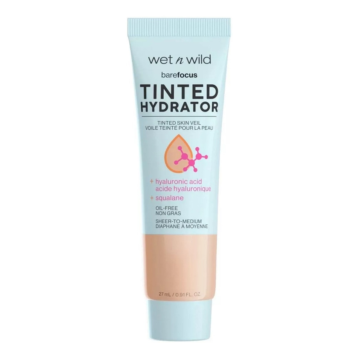 Wet n Wild Bare Focus Tinted Hydrator Krem tonujący do twarzy 27ml