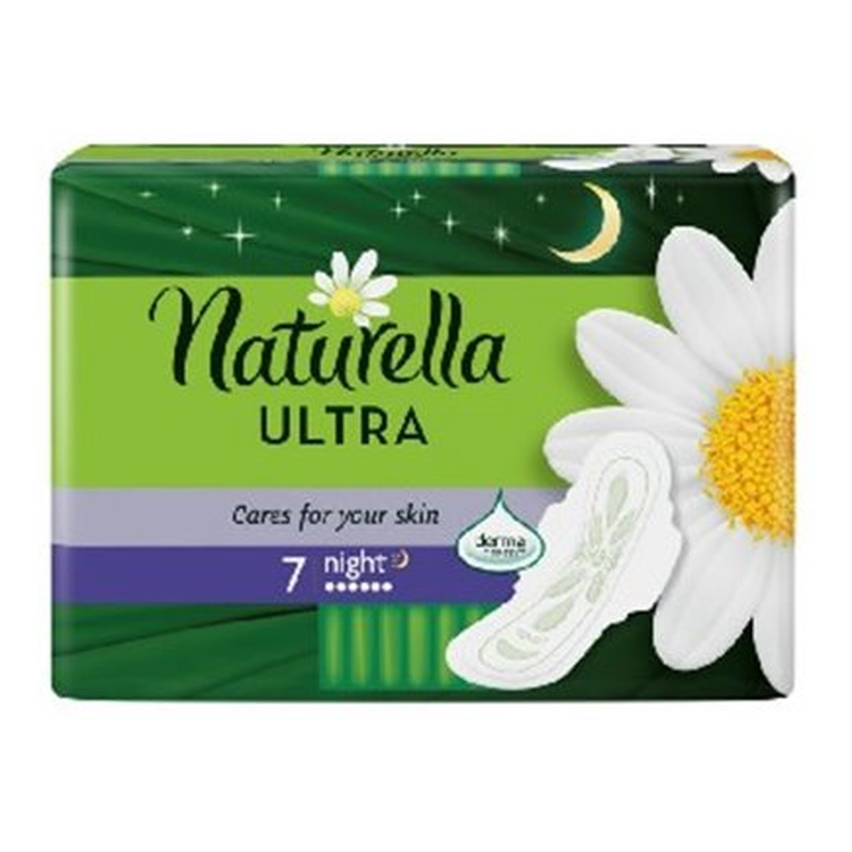 Naturella Ultra Podpaski Night Plus ze skrzydełkami 1 op.-7 sztuk