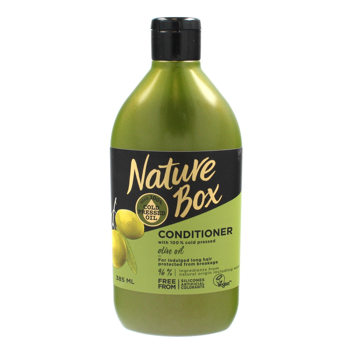 Nature Box Olive Oil Odżywka do włosów długich wzmacniająca 385ml