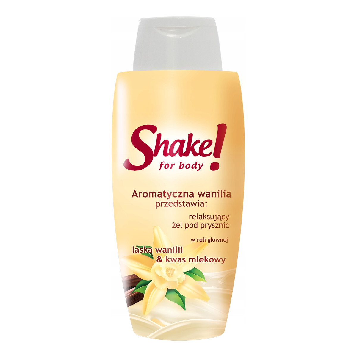 Shake for Body Relaksujący żel pod prysznic Wanilia 300ml