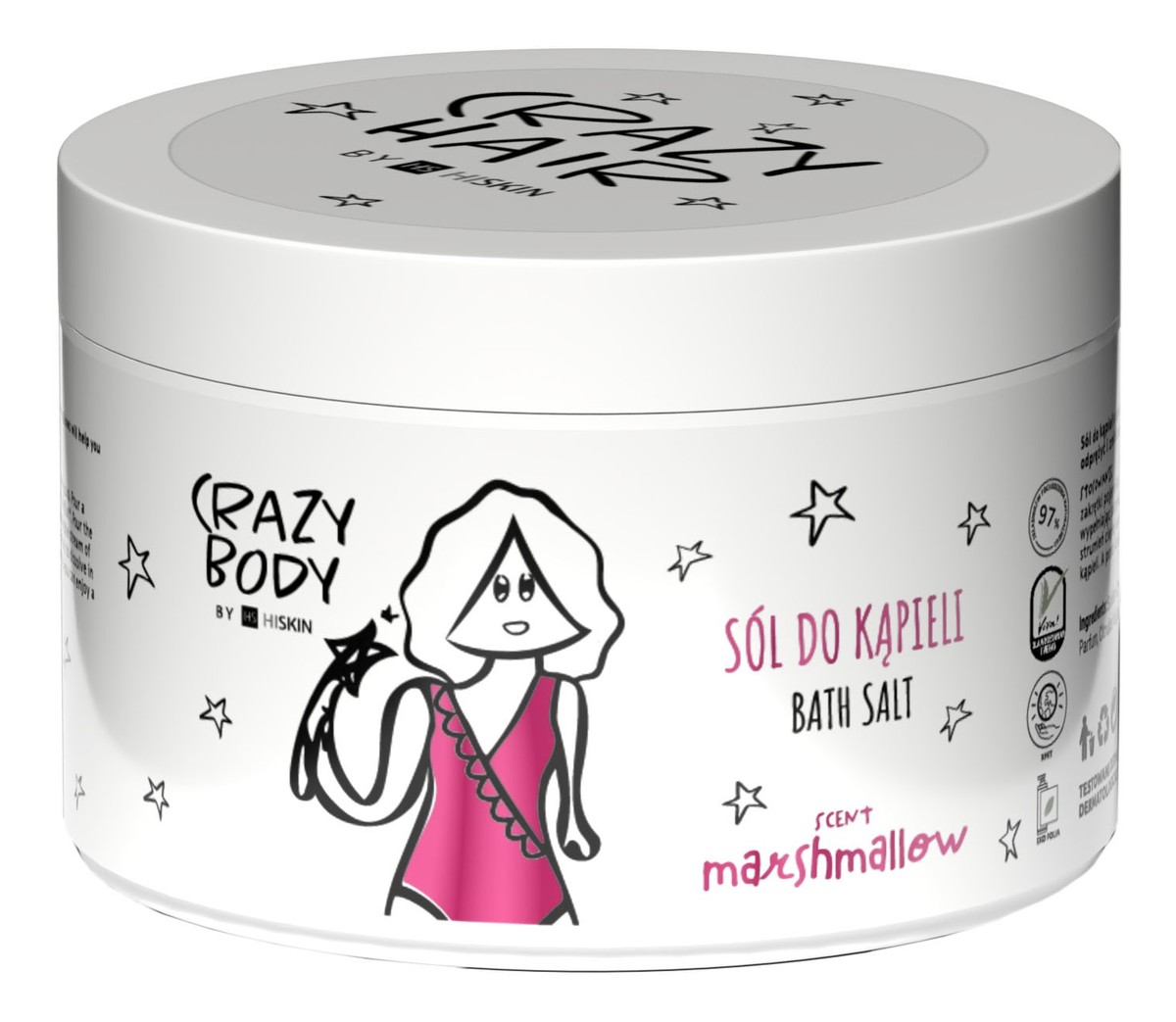 Body Sól do kąpieli marshmallow