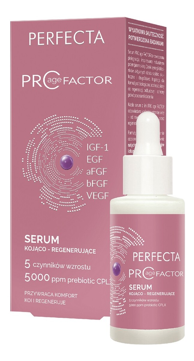 Pro age factor serum kojąco-regenerujące