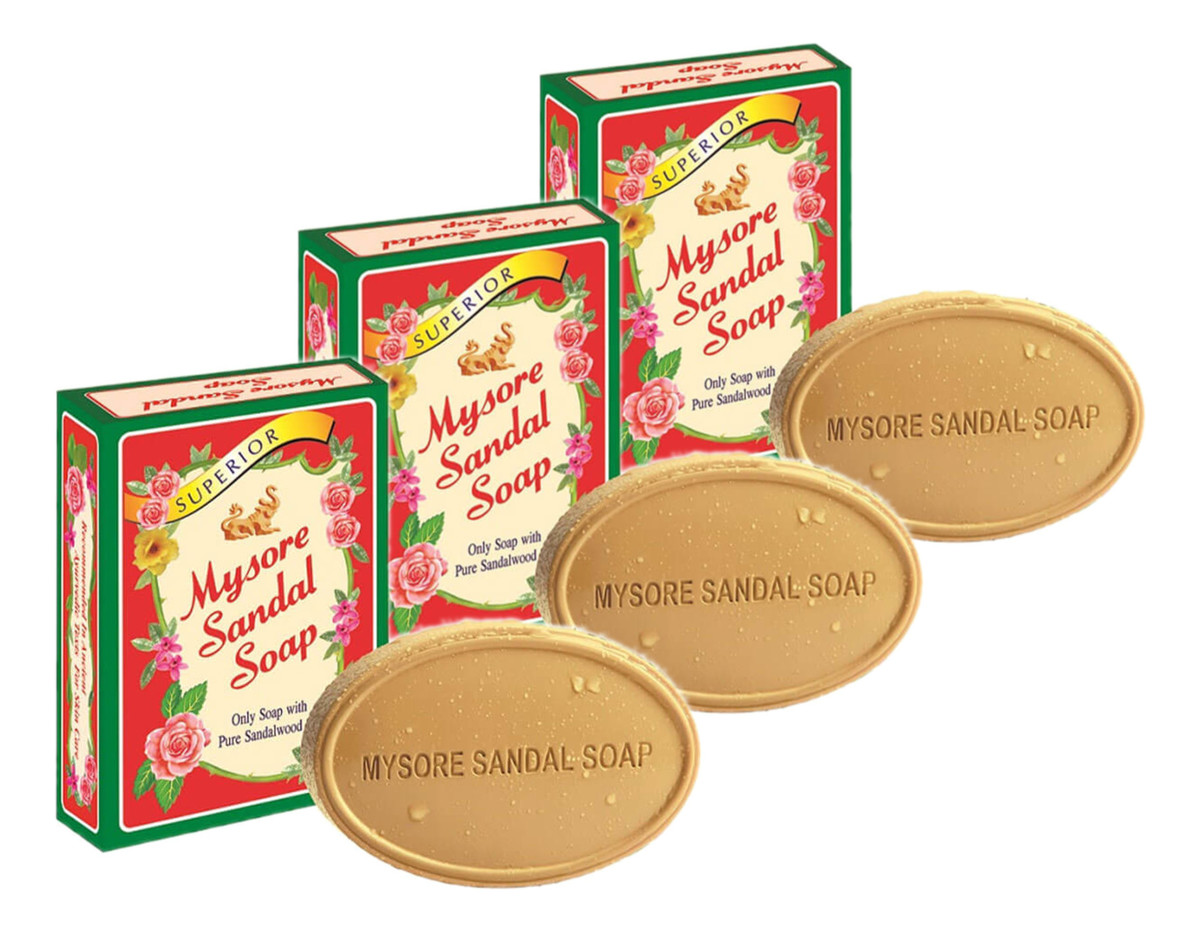 Mydło sandałowe Ajurwedyjskie 3x150g