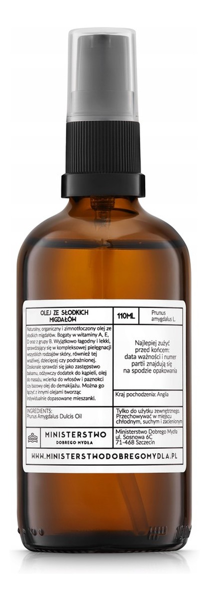Olej ze słodkich migdałów