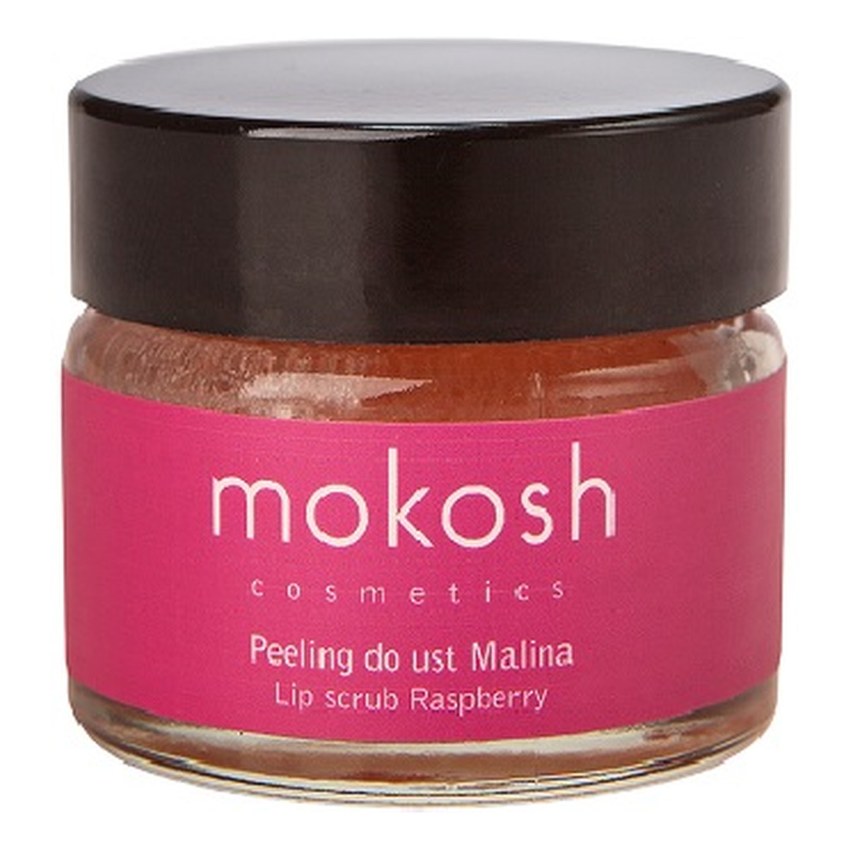 Mokosh Lip Scrub Raspberry peeling do ust Malina 15ml
