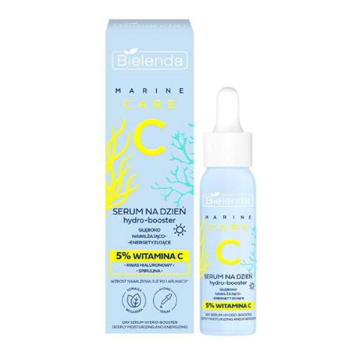 Bielenda C Marine Care Serum-hydro-booster głęboko nawilżająco-energetyzujące na dzień 30ml