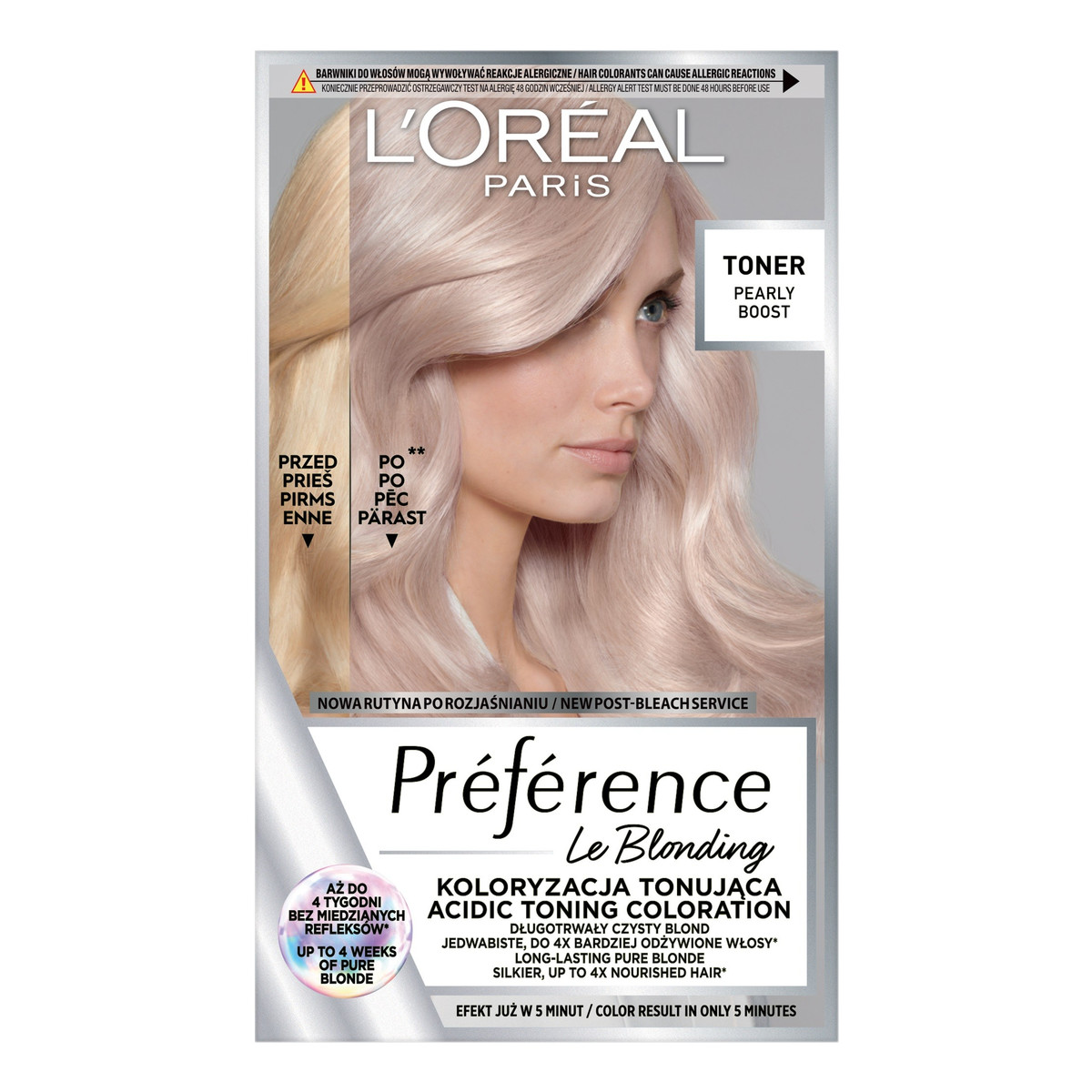 Loreal Préférence Le Blonding Toner do włosów