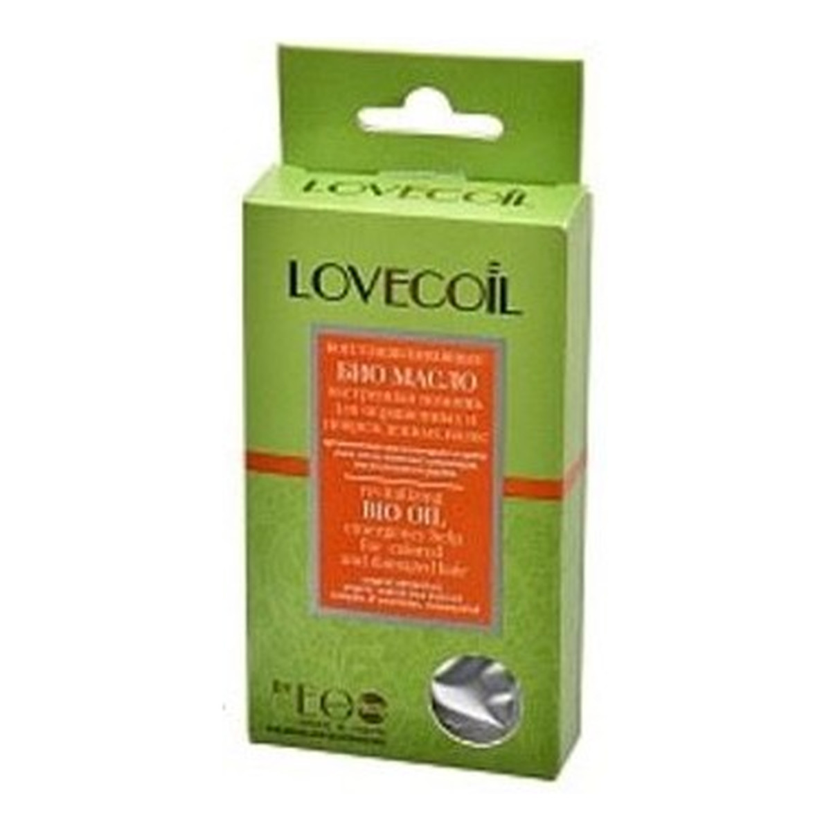 LovECoil by EO LABORATORIE- olejowy biokompleks – rewitalizujący- natychmiastowa pomoc dla włosów farbowanych i zniszczonych- organiczny olej ze słodkich migdałów, organiczny olej inca inchi, olejek z drzewa różanego, kompleks ceramidów, witamina E 45ml