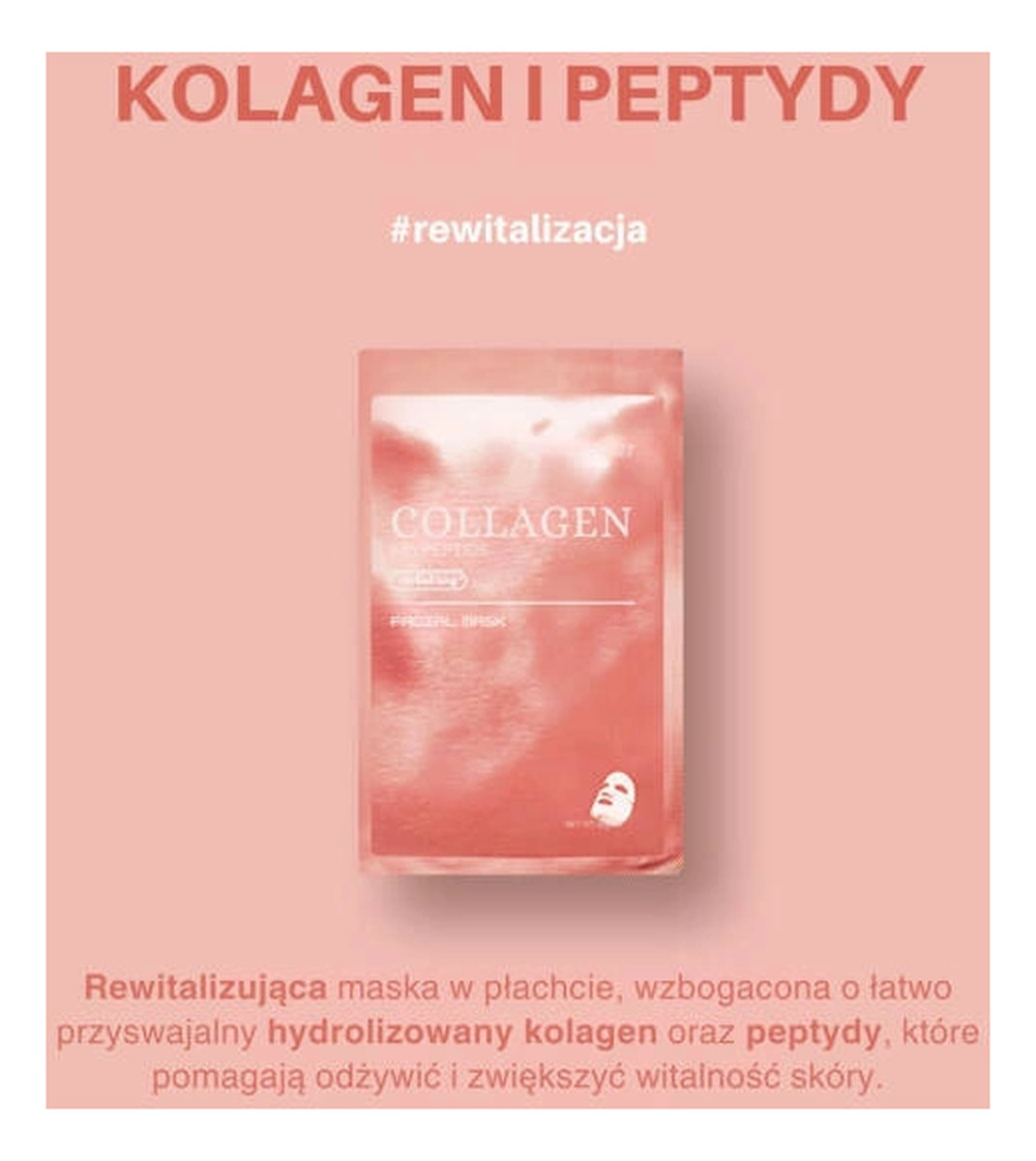 Facial Mask maska do twarzy w płacie