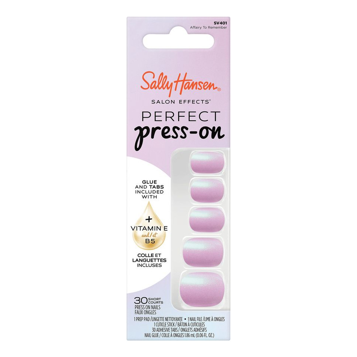 Sally Hansen Salon Effects Sztuczne paznokcie 401 Affairy to Remember