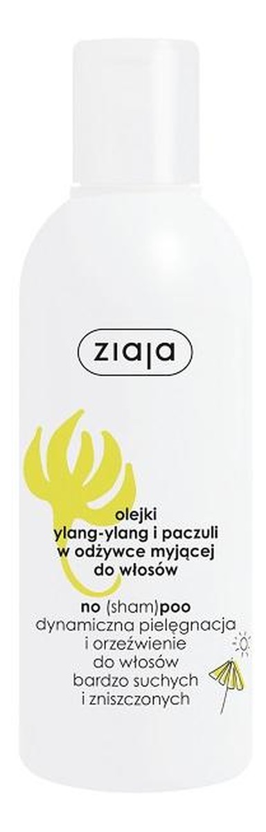 Odżywka myjąca do włosów z olejkami Ylang-Ylang & Paczuli