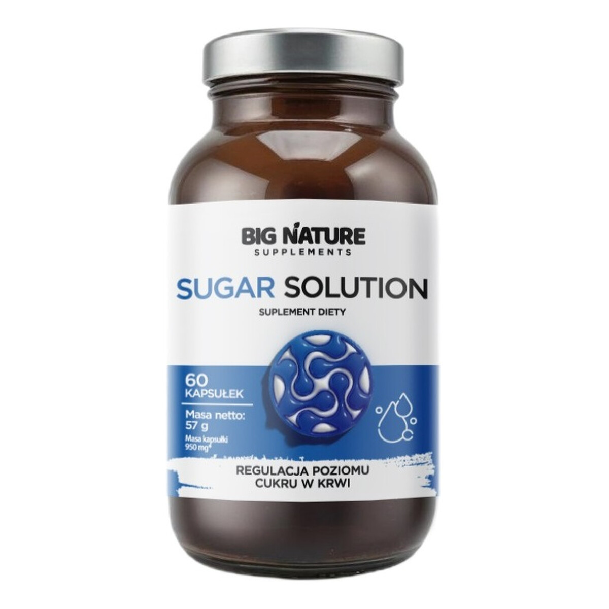 Big Nature Sugar solution suplement diety 60 kapsułek