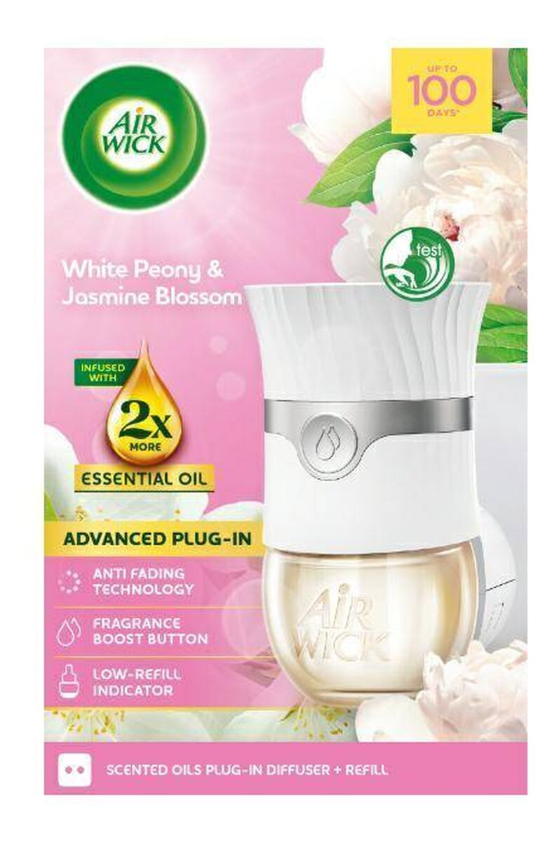 Elektryczny Odświeżacz powietrza Biała Peonia & Kwitnący Jaśmin