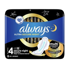 Podpaski ze skrzydełkami Ultra Night