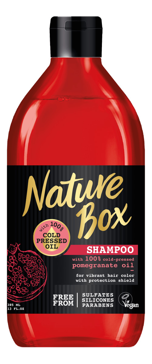 szampon do włosów farbowanych chroniący kolor z olejem z granatu