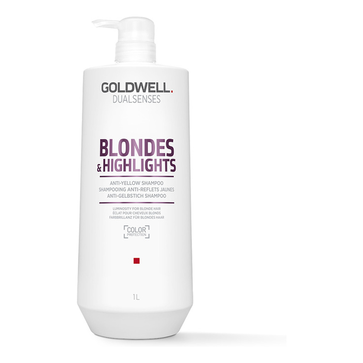 Goldwell Dualsenses Blondes & Highlights Anti-Yellow Shampoo Szampon do włosów blond neutralizujący żółty odcień 1000ml