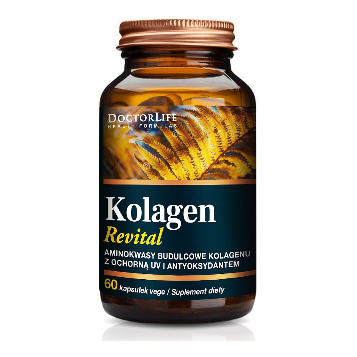 Doctor Life Kolagen Revital zdrowa skóra suplement diety 60 Kapsułek