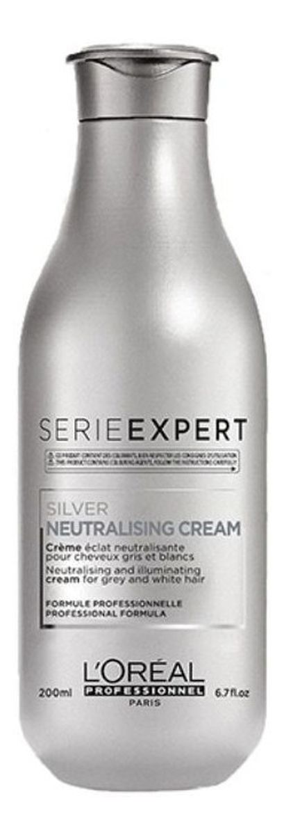Silver neutralizujący i nadający blasku krem do siwych włosów