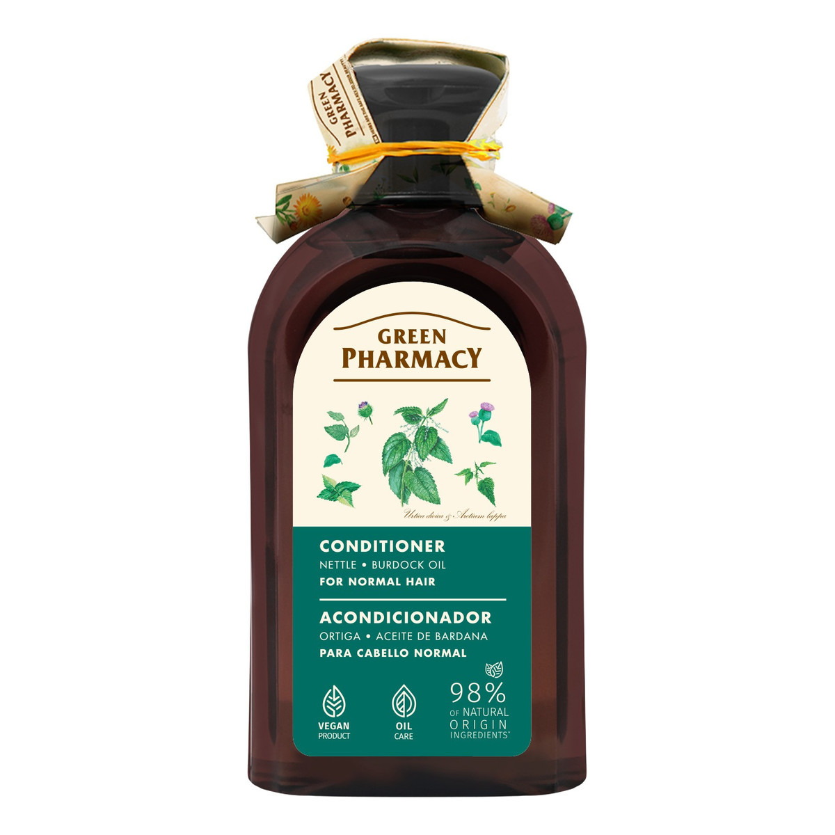 ELFA PHARM Green pharmacy odżywka do włosów normalnych pokrzywa i olej łopianowy 300ml