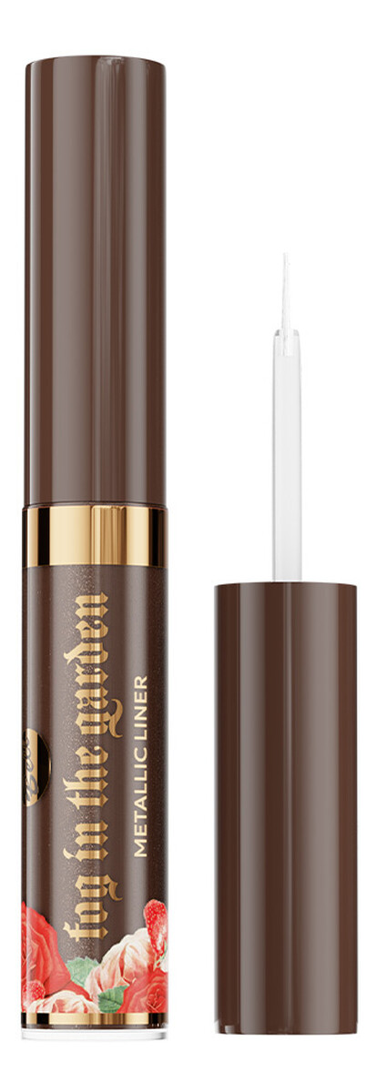 Metaliczny eyeliner Black tea