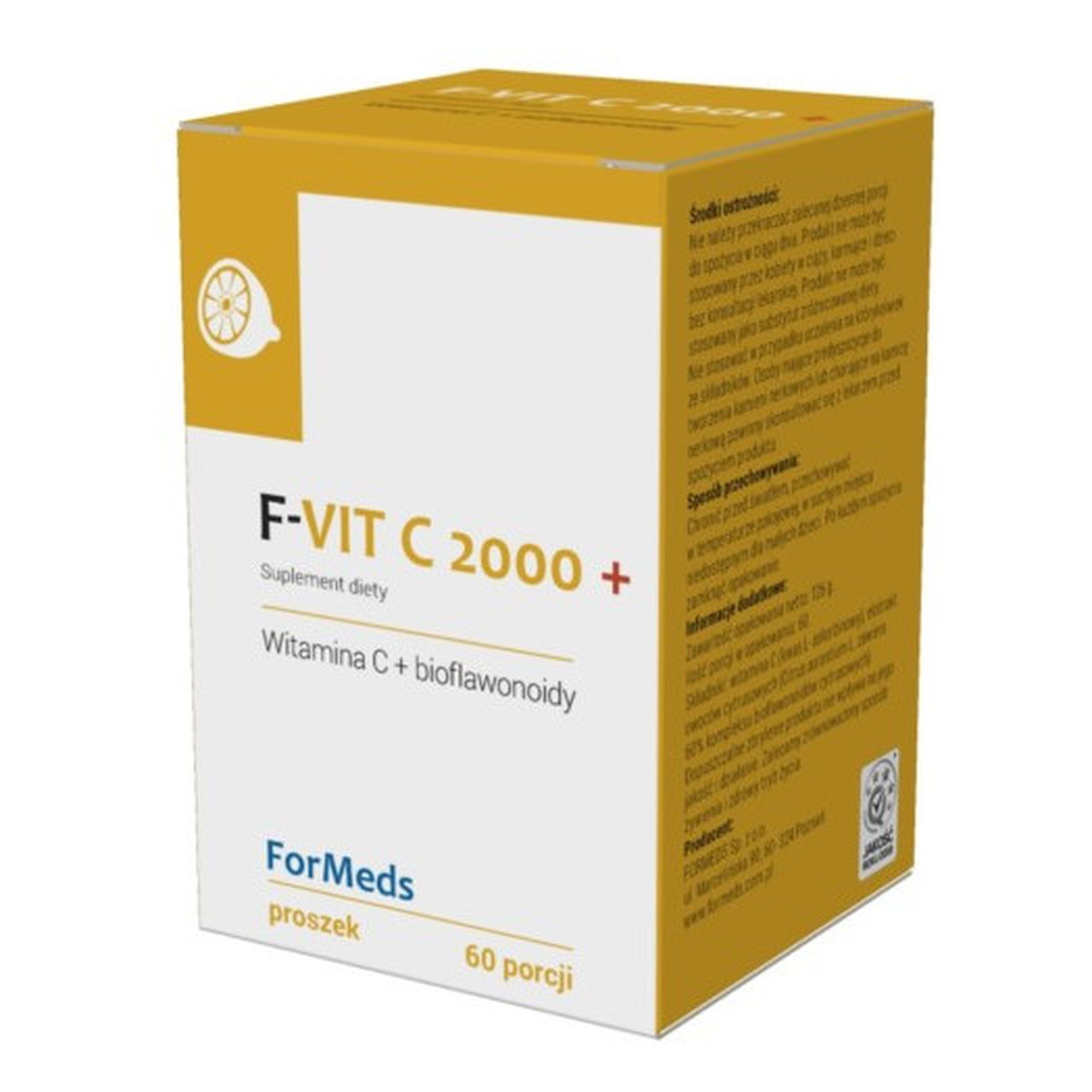 Formeds F-Vit C 2000 + suplement diety w proszku