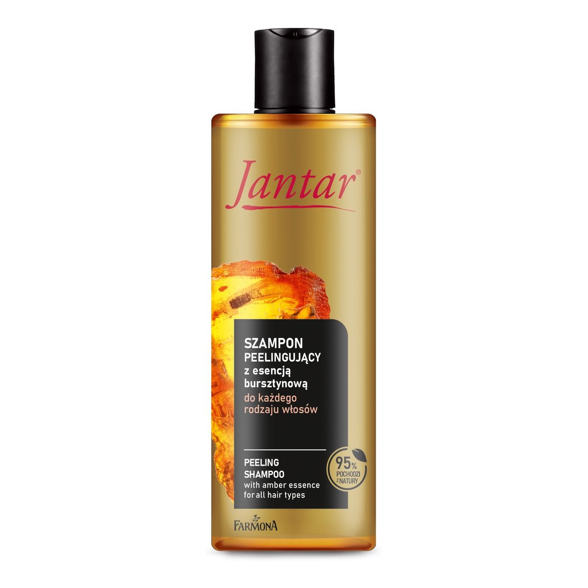 Farmona Jantar szampon peelingujący z esencją bursztynową-do każdego rodzaju włosów 300ml